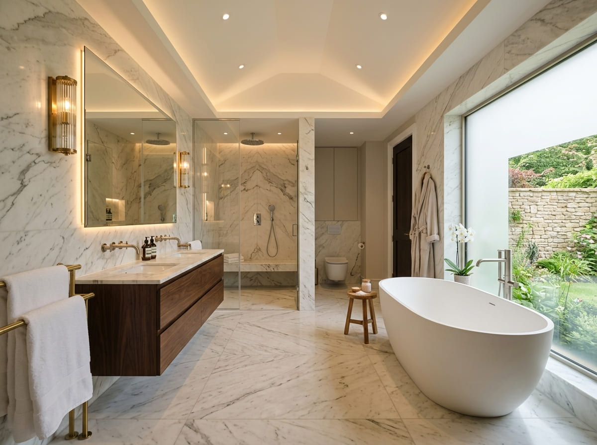 Custom Bathroom Renovation in Livingston