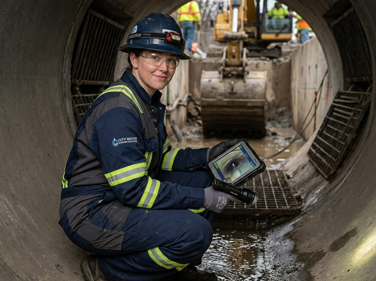 Sewer Line Inspection & Replacement in Livingston